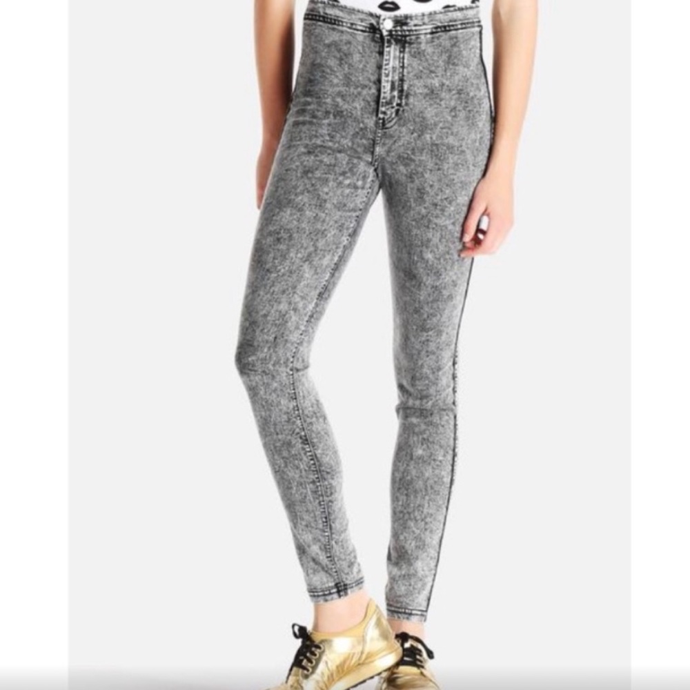 American apparel light black acid wash size M